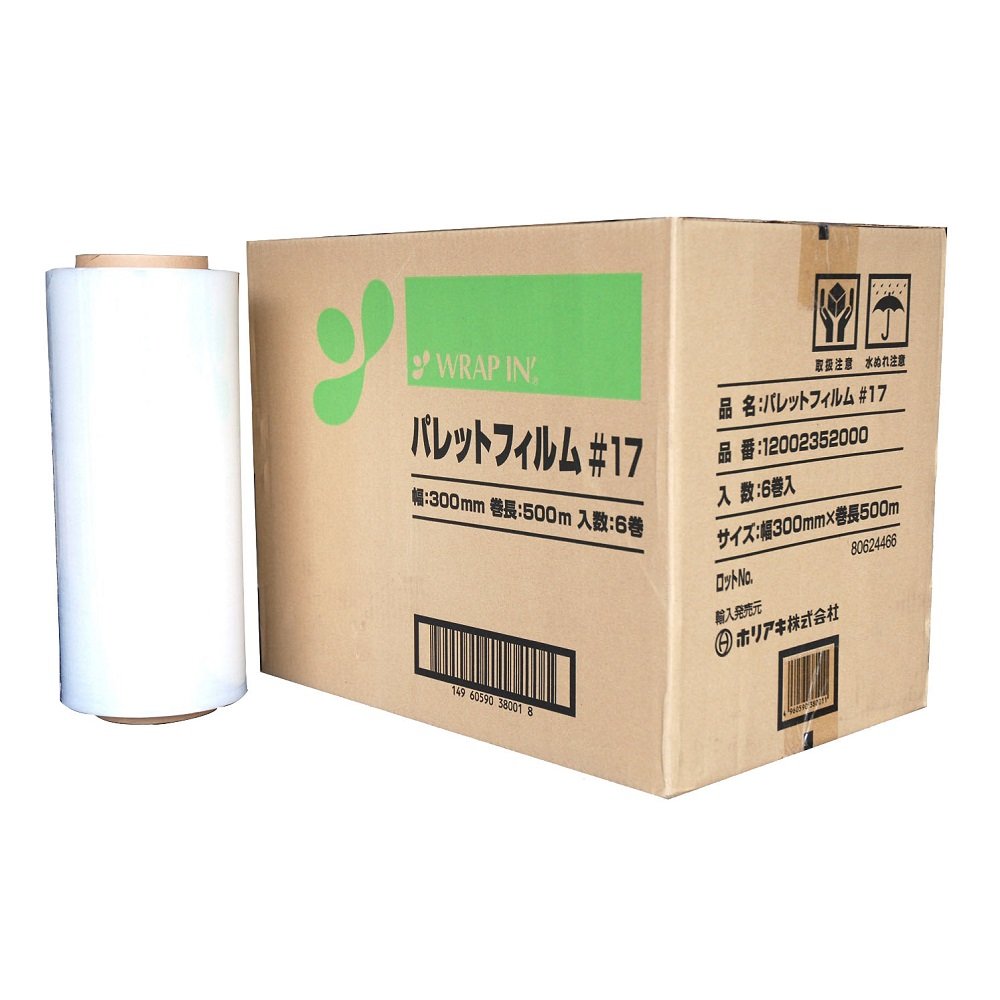 【大量入荷】 ホリアキ パレットフィルム 梱包用 ラップイン  ストレッチフィルム 【10997587】 Amazon.co.jp: ホリアキ ストレッチフィルム ラップイン パレット